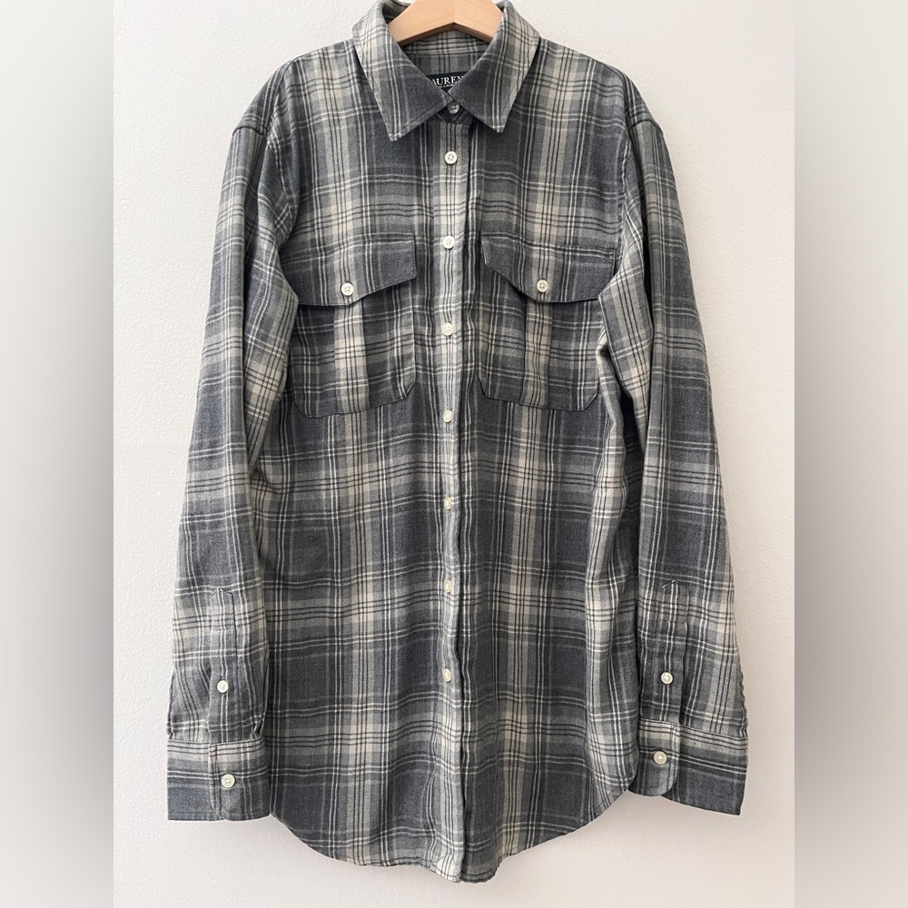 Lauren Ralph Lauren Plaid Twill Shirt